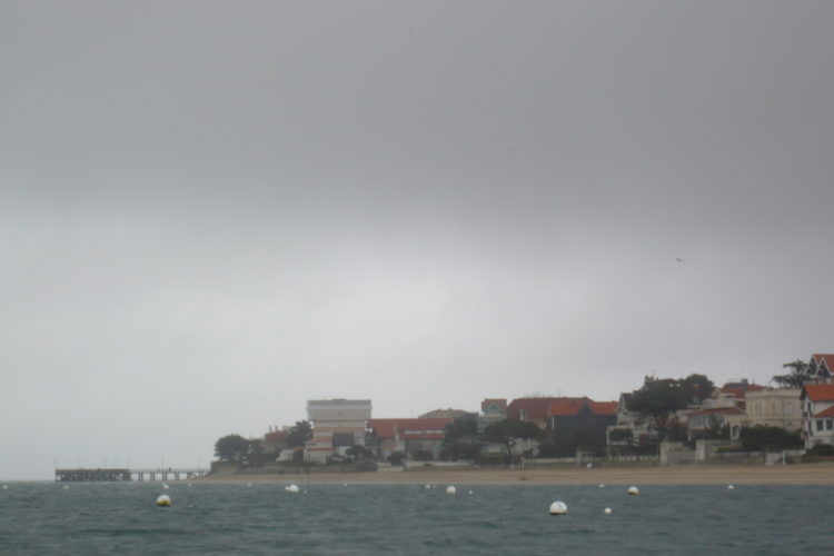 Arcachon sous les nuages