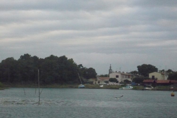 Saint Ferdinand d'Arcachon vu depuis la Canalette de La Teste