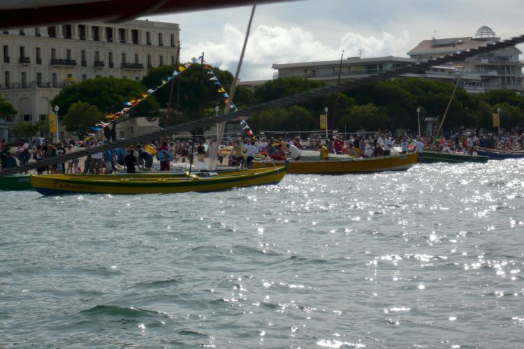 Marée haute à Arcachon