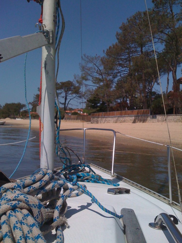 Iboga juste mâté à la plage de Claouey