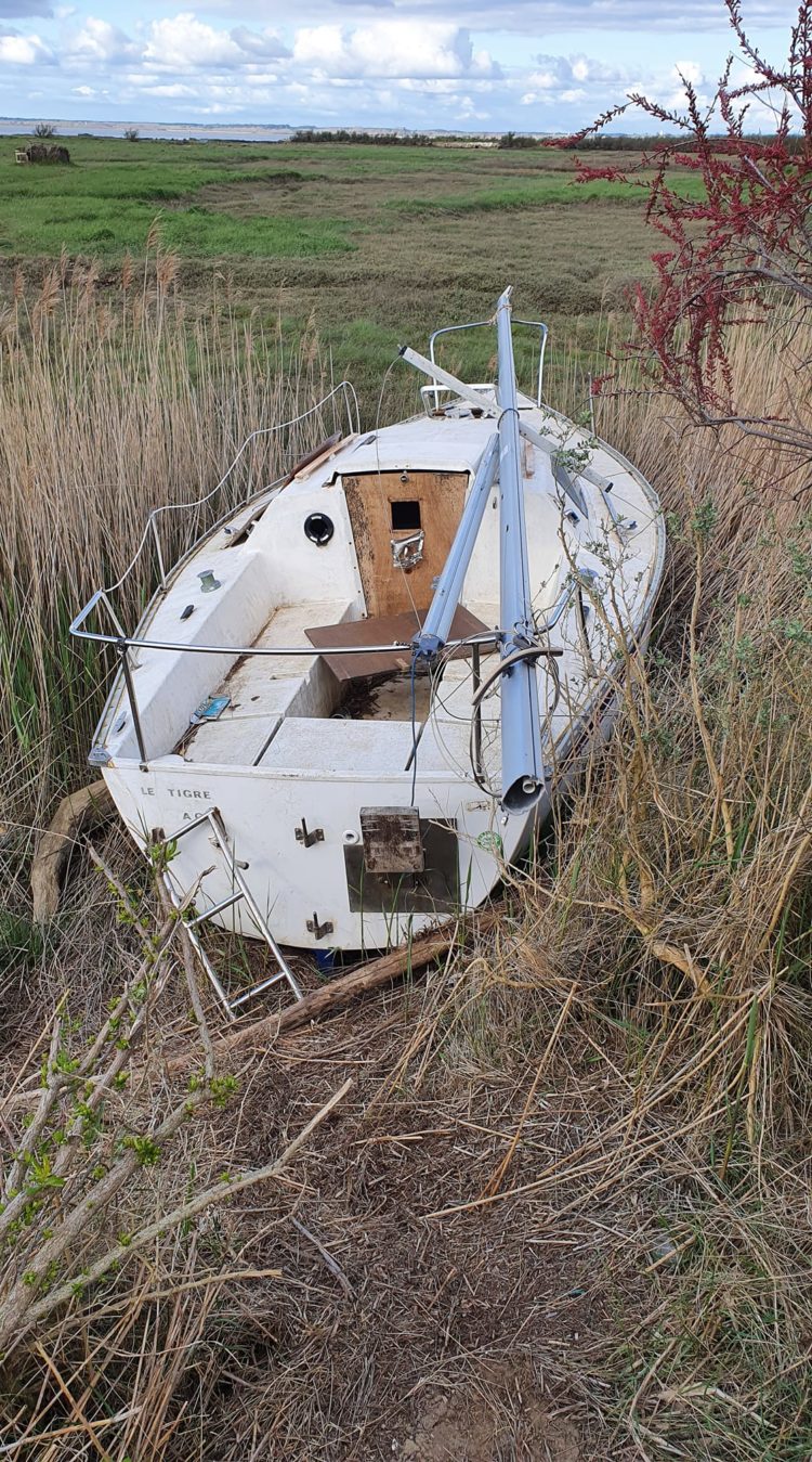 680 Le Tigre naufragé au Lycée de la Mer mars 2021