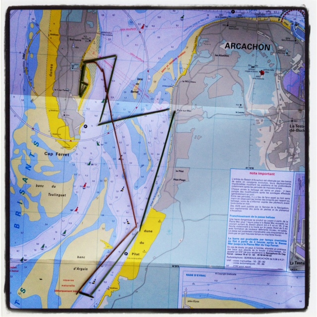 la trace GPS "grépins" de août 2012