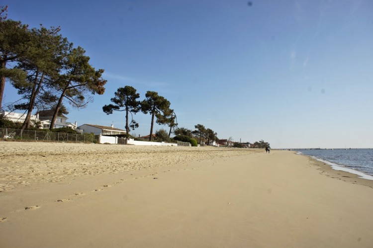 La plage du phare un matin d'avril