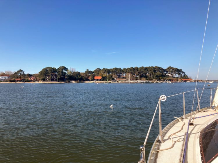 Iboga arrivée à Claouey après un tour de l'île aux oiseaux 28 mars 2021