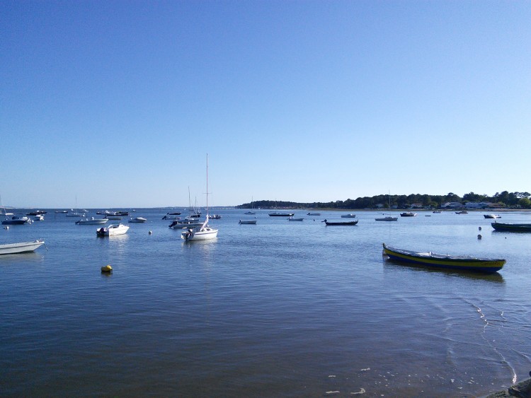 Iboga au mouillage à Claouey le 20 juin 2015