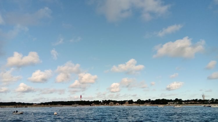 L'escoure du phare à 8h et demie un 20 juin