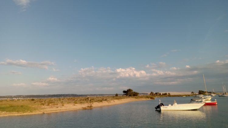 Un coucher de soleil au Mimbeau c'est toujours somptueux