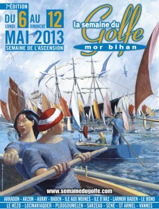 affiche semaine du golfe 2013