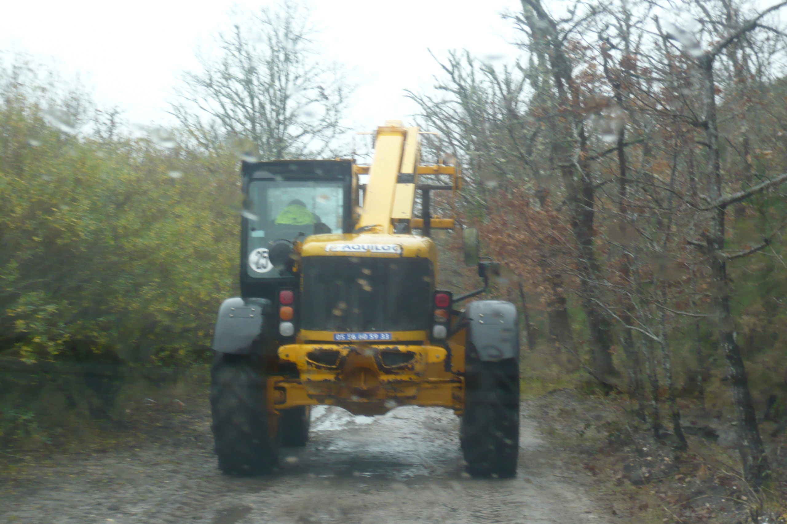 Apprendre à conduire, et amener l’engin sur site