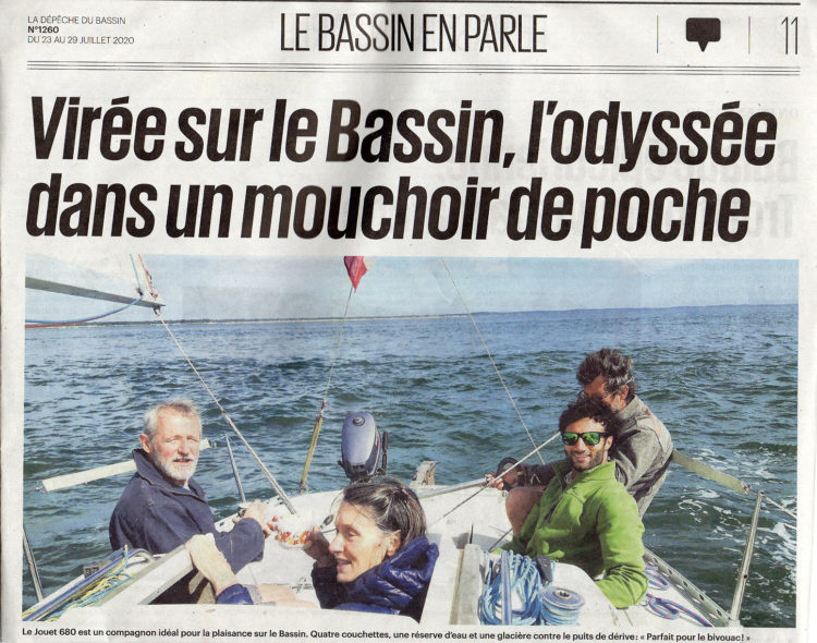 Iboga dans la Dépêche du bassin